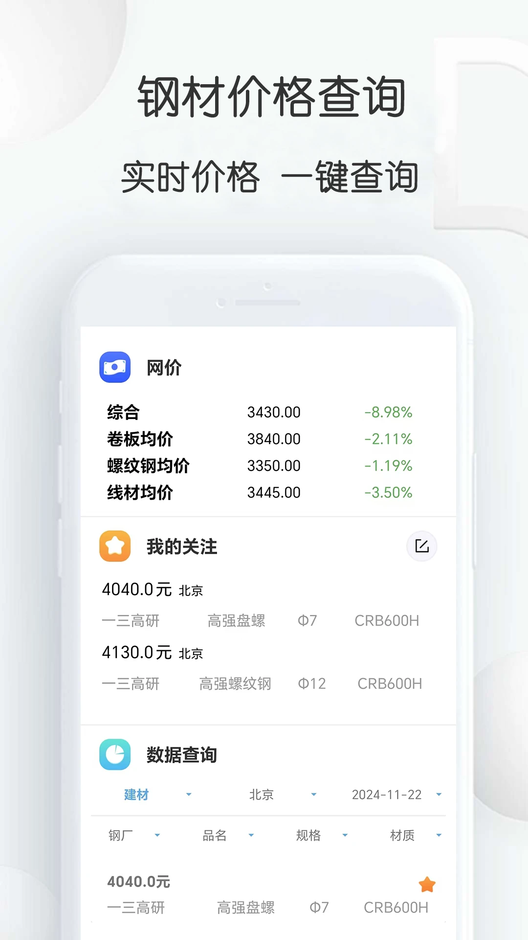 钢材价格通app正版