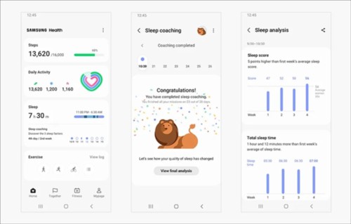 三星健康app睡眠指导4